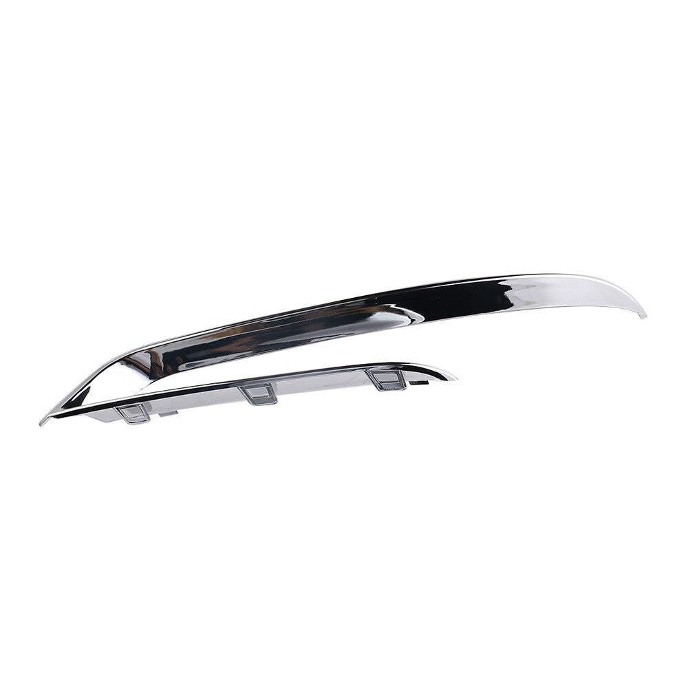 Chrome Front Left Bumper Grille Molding Trim for BMW 535i GT xDrive 2015-2016