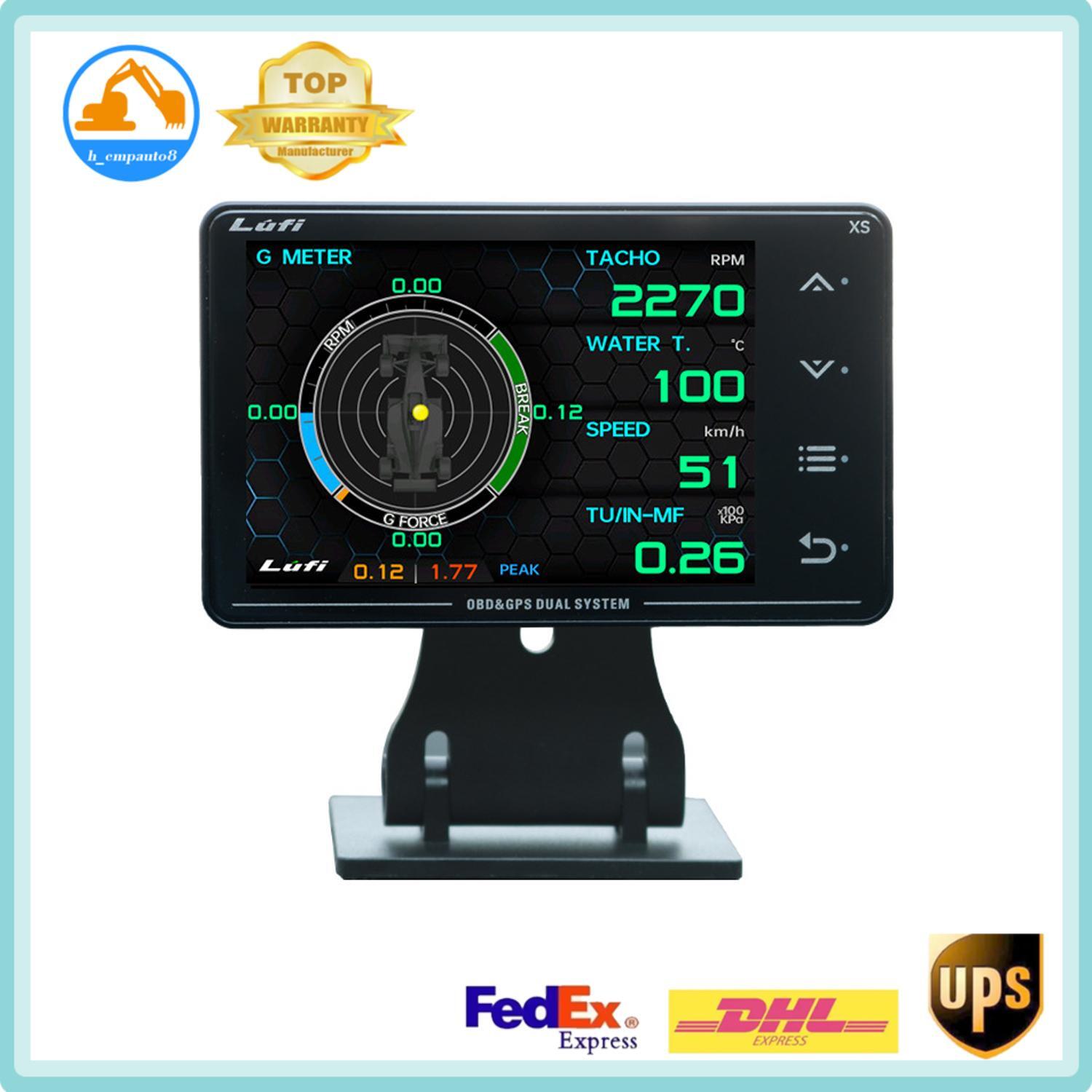 3rd-generation Car Modified Instrument OBD2 Boost gauge GPS Multi-function LCD