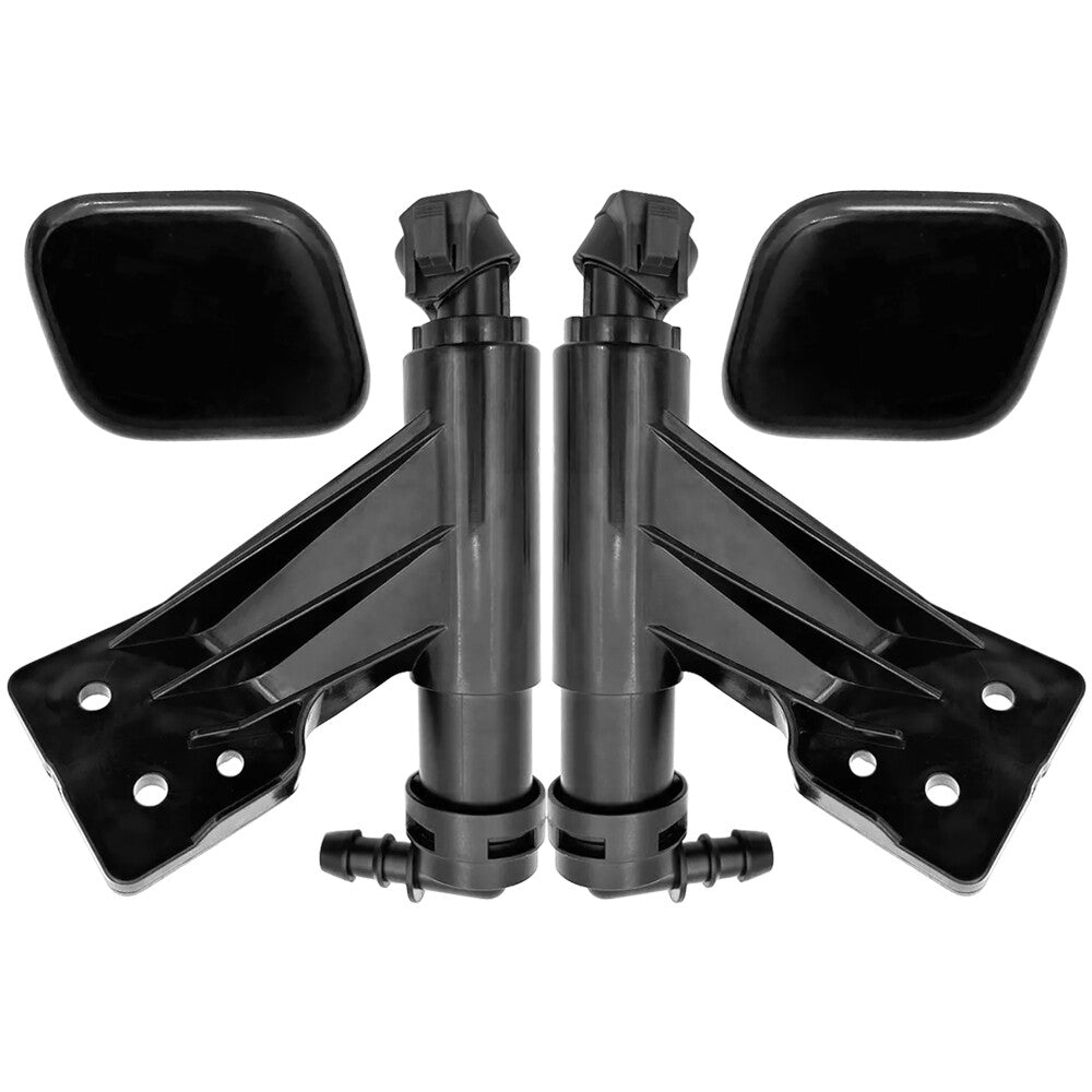 4Pcs Left Right Headlight Lamp Washer Jet Nozzle Cap Fits for Sorento 13-14