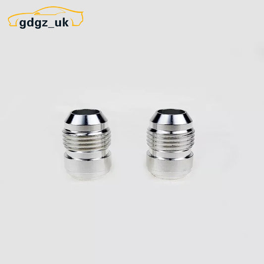 2pcs - 10 AN Aluminum Weld On Fitting Bung Male Adapter AN10