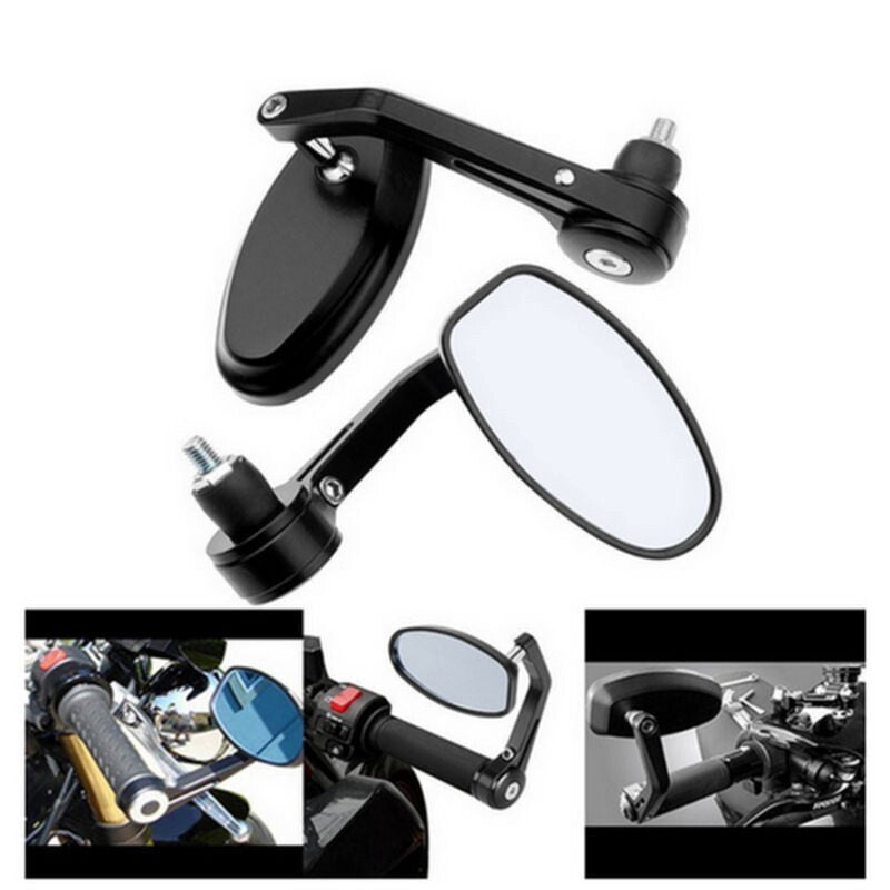 7/8 22mm Motorcycle Handlebars Rear View Mirrors for Harley for Yamaha MT09 MSX 125