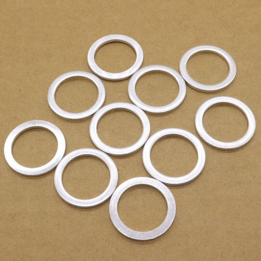 10 Transfer Box Oil Drain Plug Gasket Shredder Washing Machine for Toyota for Lexus for Scion