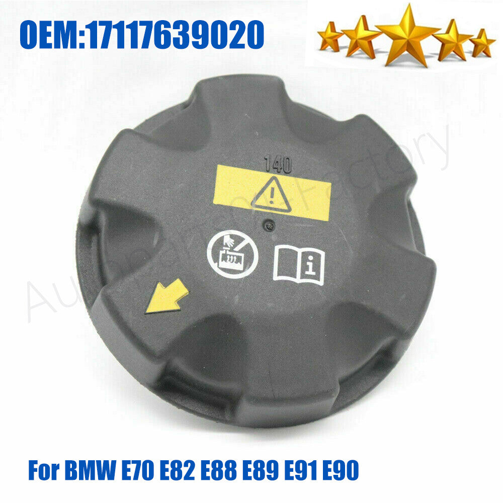 Radiator Overflow Expansion Tank Cap for BMW E70 E82 E88 E89 E91 E90 17117639020