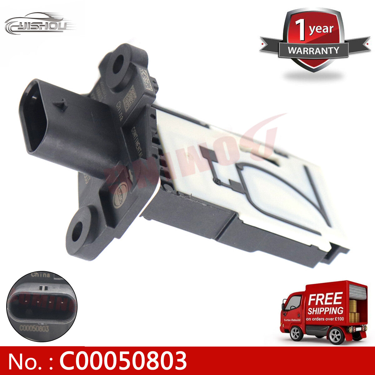 for Volkswagen air flow meter sensor suitable for BMW 1 2 3 4 5 6 series X1 X2 X3 X4 X5 C00050803