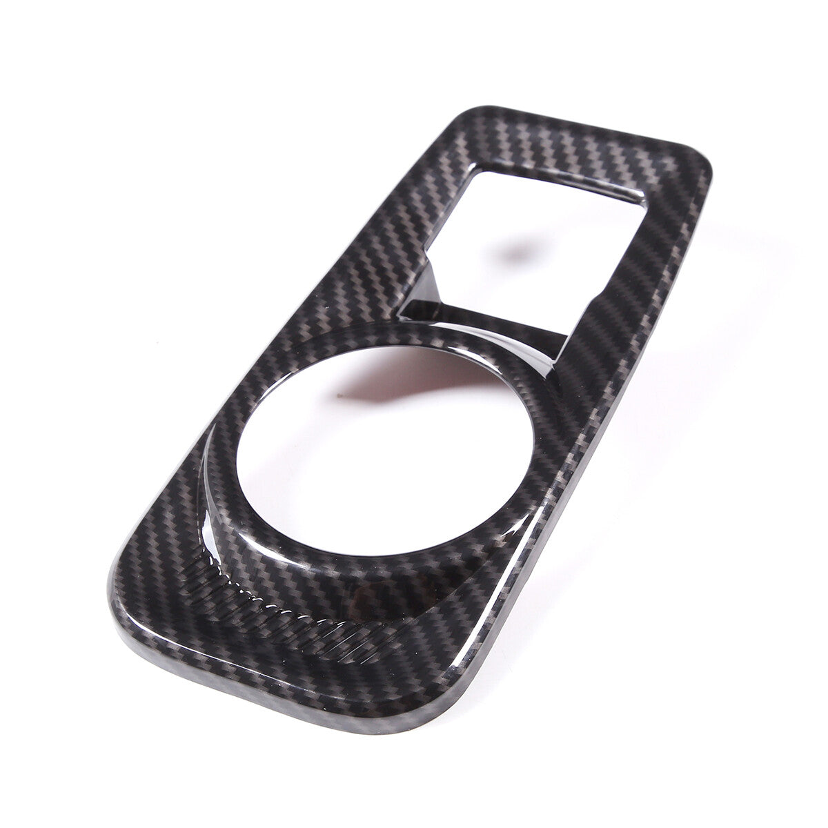 Black carbon fiber slice tailgate decals for Corvette C8 2020 - 2023