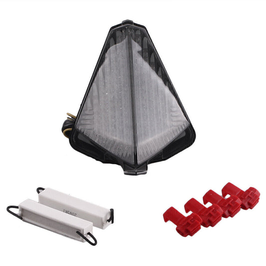 for Yamaha YZF R1 2007-2008 Smoke Motorcycle LED Tail Light Rear Brake Stop Lamp