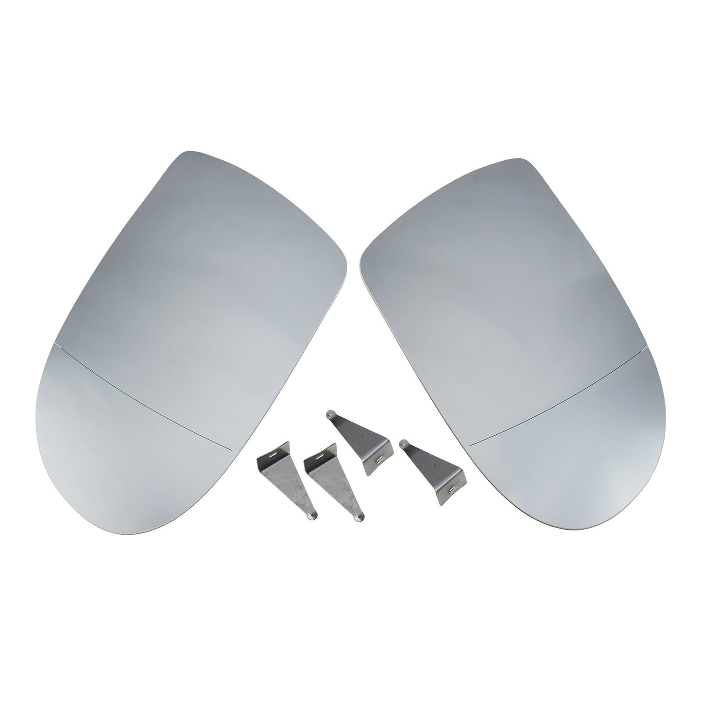 2Pcs Rearview Left Right Side Heated Mirror Glass for Mercedes-Benz SL500 SL550
