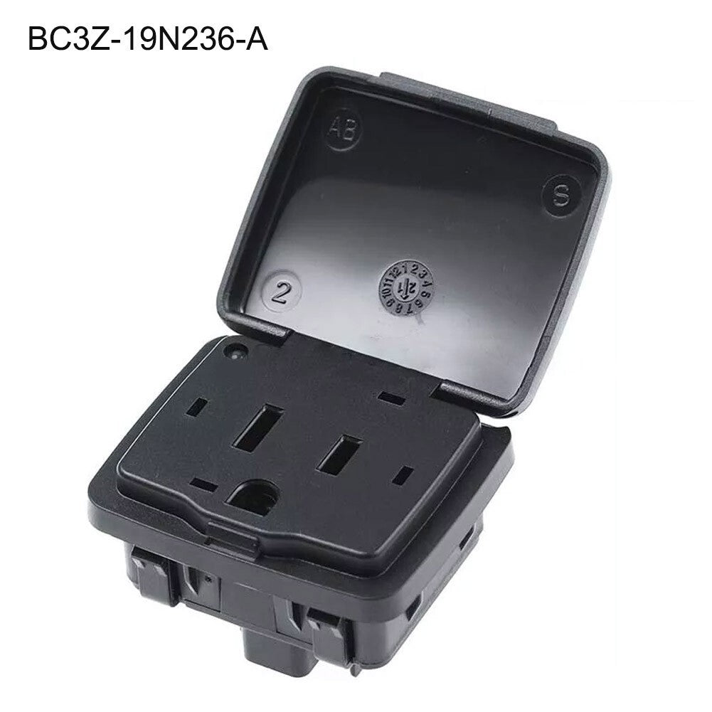 for Ford for Lincoln Center Console Rear Power Outlet 110V 150W BC3Z-19N236-A