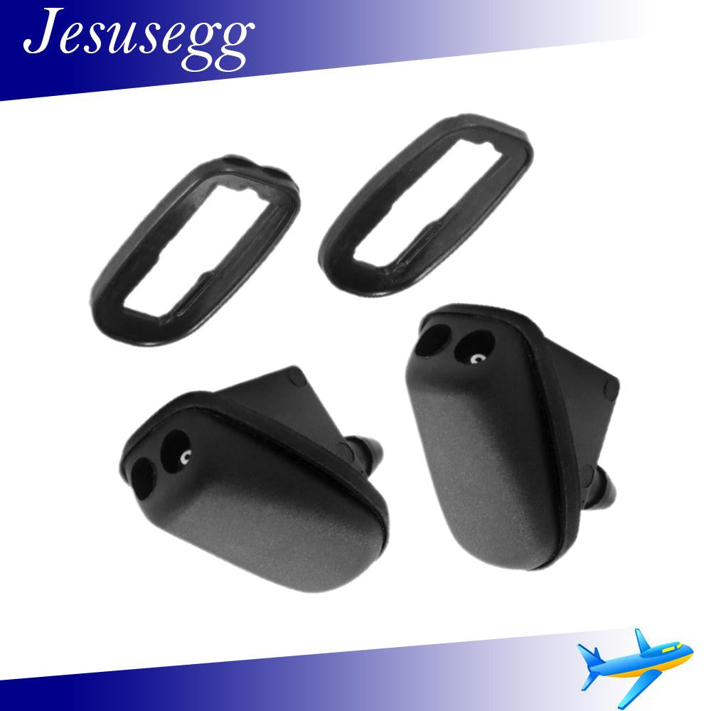 2x Front Windshield Washer Nozzle Fit For Focus MK 2 2004 2005 2006-2011