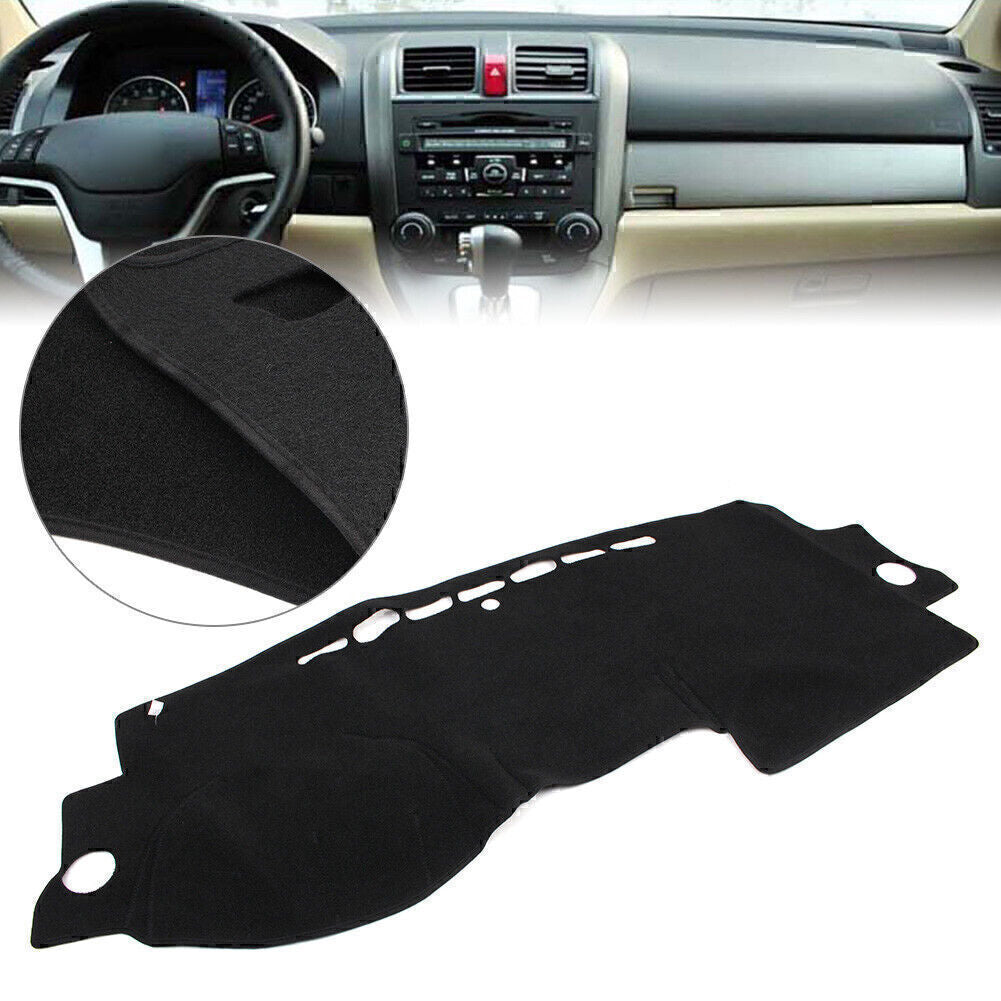 Black Dash Mat Dashboard Cover Dashmat for Honda CRV CR-V 2007-2011 2008 2009 10