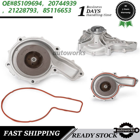 85109694 85124623 Water Pump for Volvo VAH VHD VNL VNM D11 D13 D16 for Mack MP7 MP8