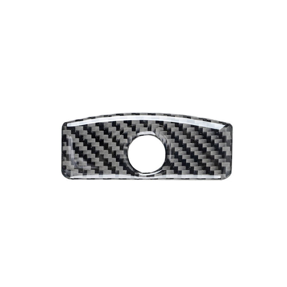 Carbon Fiber Interior Glove Box Switch Cover Trim for Subaru Forester 2009-2013