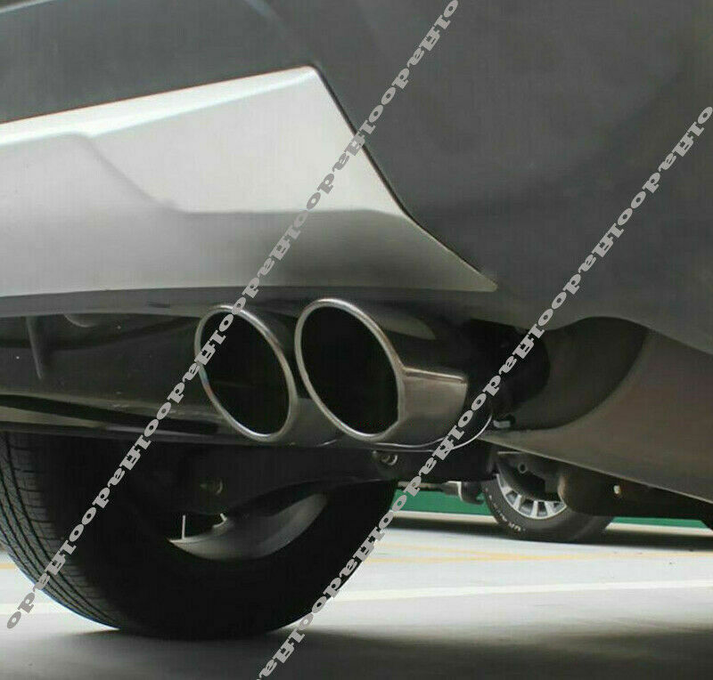 for Toyota Highlander 2020-23 BLACK Exhaust Muffler Tail Pipe Tip Tailpipe Trim