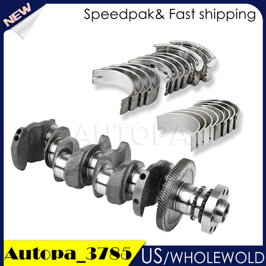 Crankshaft with Main  Conrod Bearings for BMW Series 1 3 4 5 X1 X3 X5 N47D20