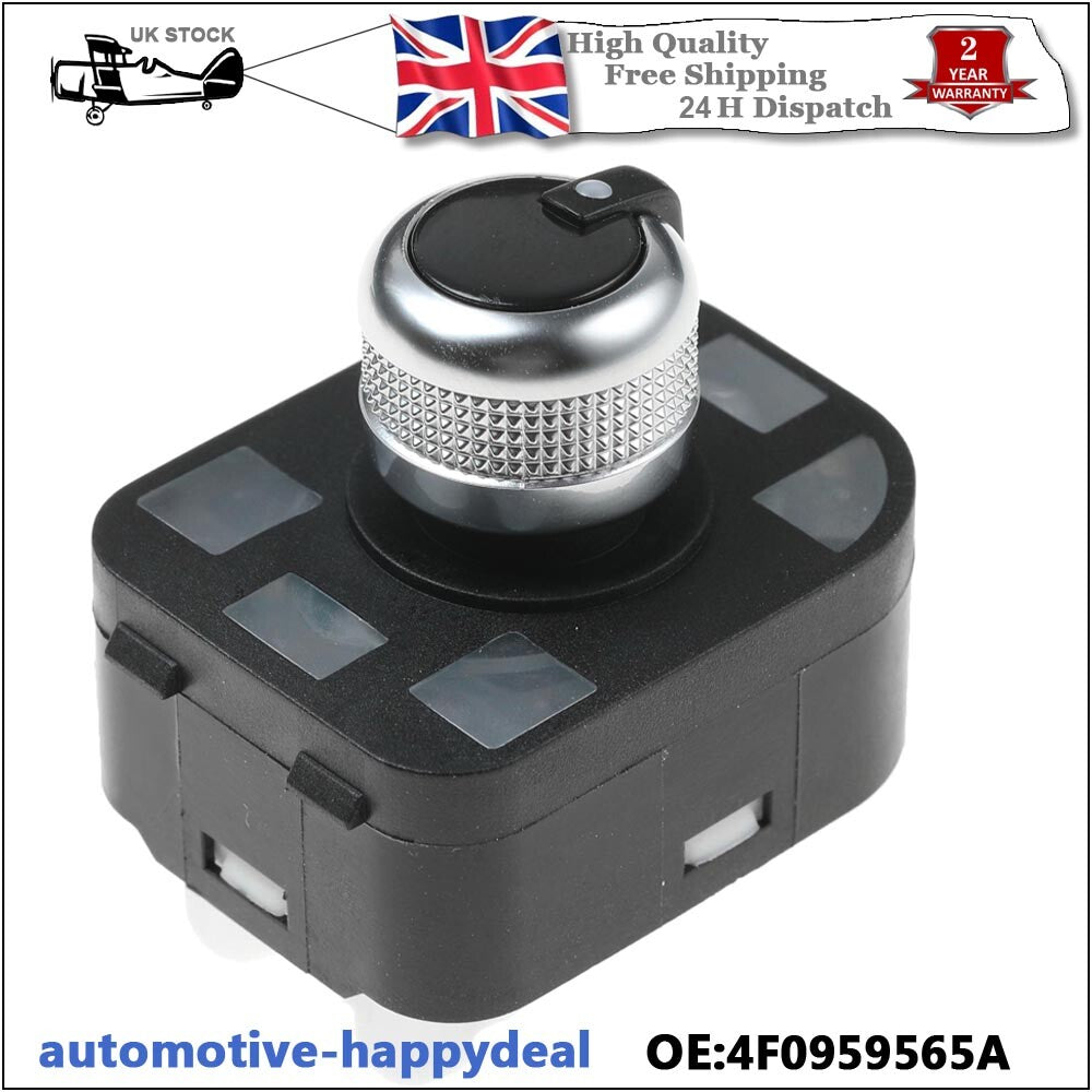 Electric Door Mirror Knob Switch Control Unit for Audi A2 A3 A4 A6 for A8 Q7 TT R8
