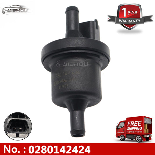02801424 Steam tank purification control solenoid valve is suitable for Mazda 5, for Volvo C30, V50