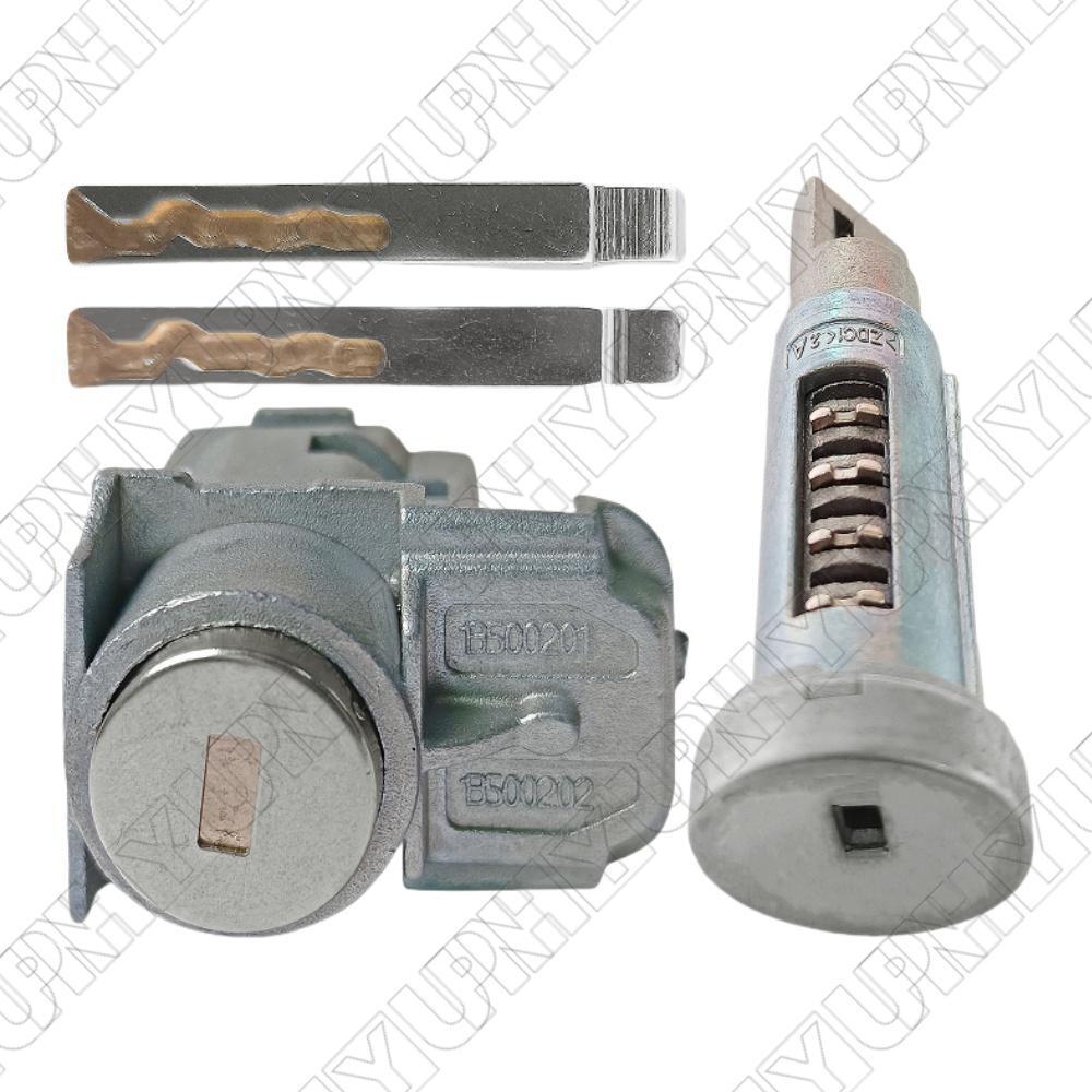 Ignition Switch Driver Door Lock Cylinder with 2 Keys for Buick Chevy 7012918