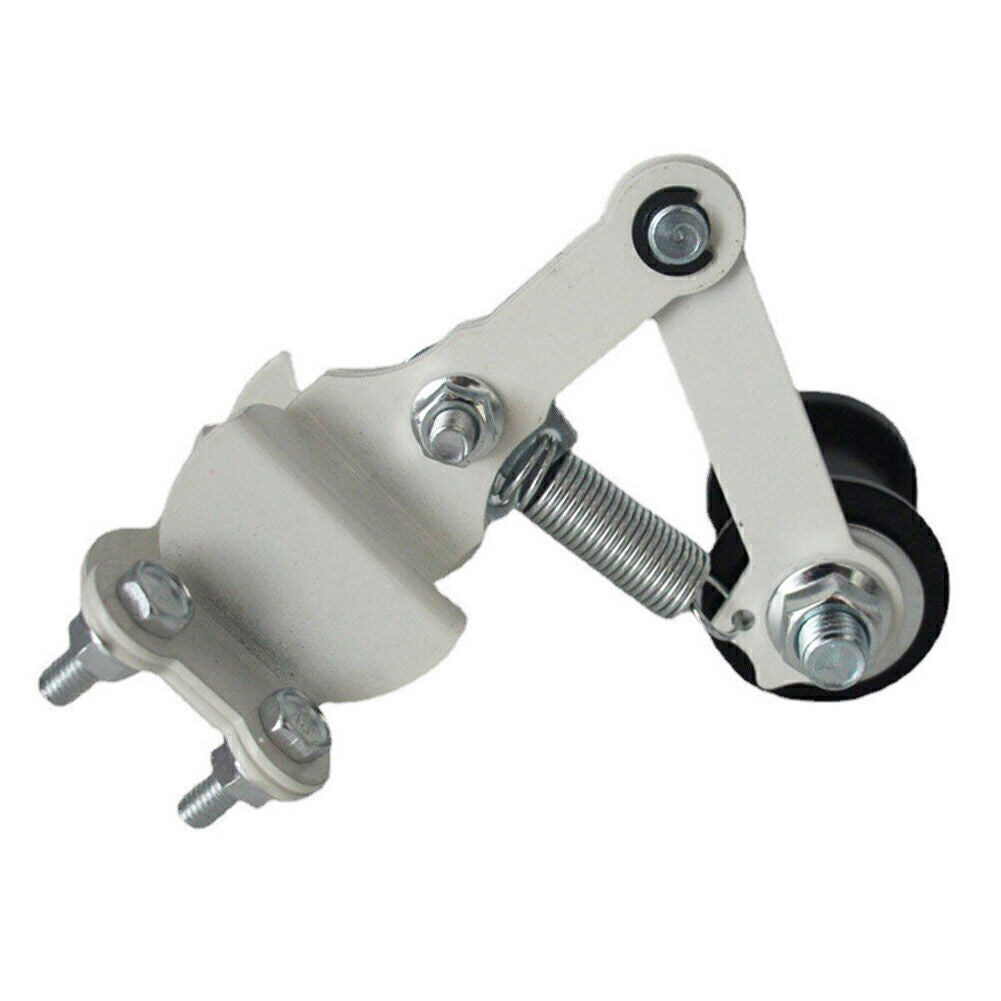 Bolt On Chain Tensioner Roller Adjuster Motorcycle ATV Dirt Bike Black+White UK