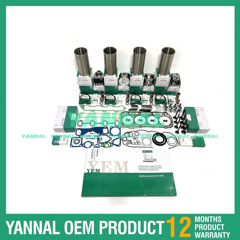 4TNV88 4D88 Engine Rebuild Kit with Full Washers for Yanmar and Komatsu Diesel Engines