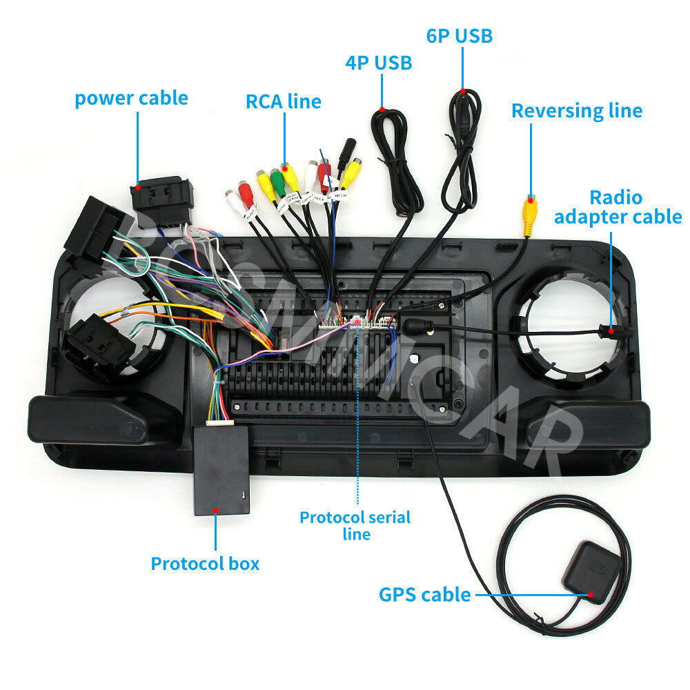 10.1 For Android Auto CarPlay Fit for Mercedes Sprinter 2018-2022 Car Stereo