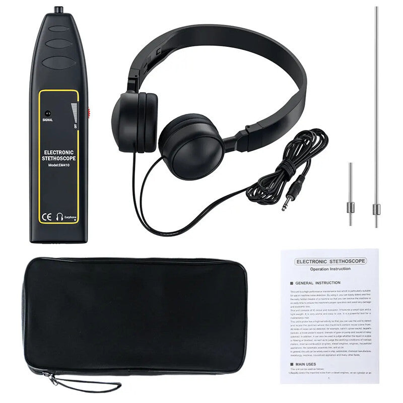 Car Engine Cylinder Stethoscope Auto Diagnostic Noise Tester Detector Test Tool
