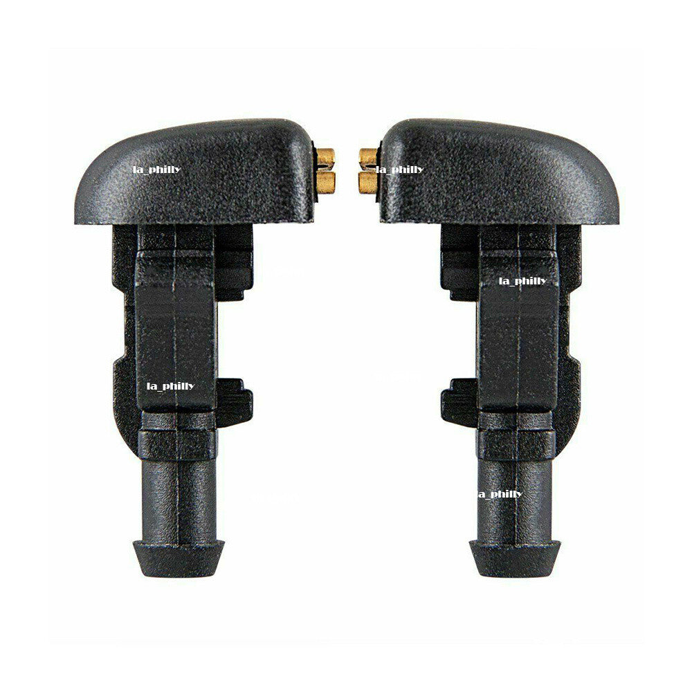 Pair Windshield Wiper Washer Spray Nozzle 3W7Z-17603-AA for Ford for Lincoln for Mercury