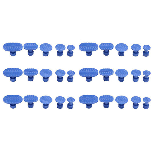 30Pack Variety SizesShapes Blue Nylon Pulling Tabs Dent Removaling Tool