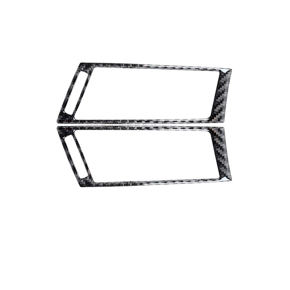 Carbon Fiber Lower Vent Oullet Frame Cover Trim for BMW X5 E70 X6 E71 2008-2013