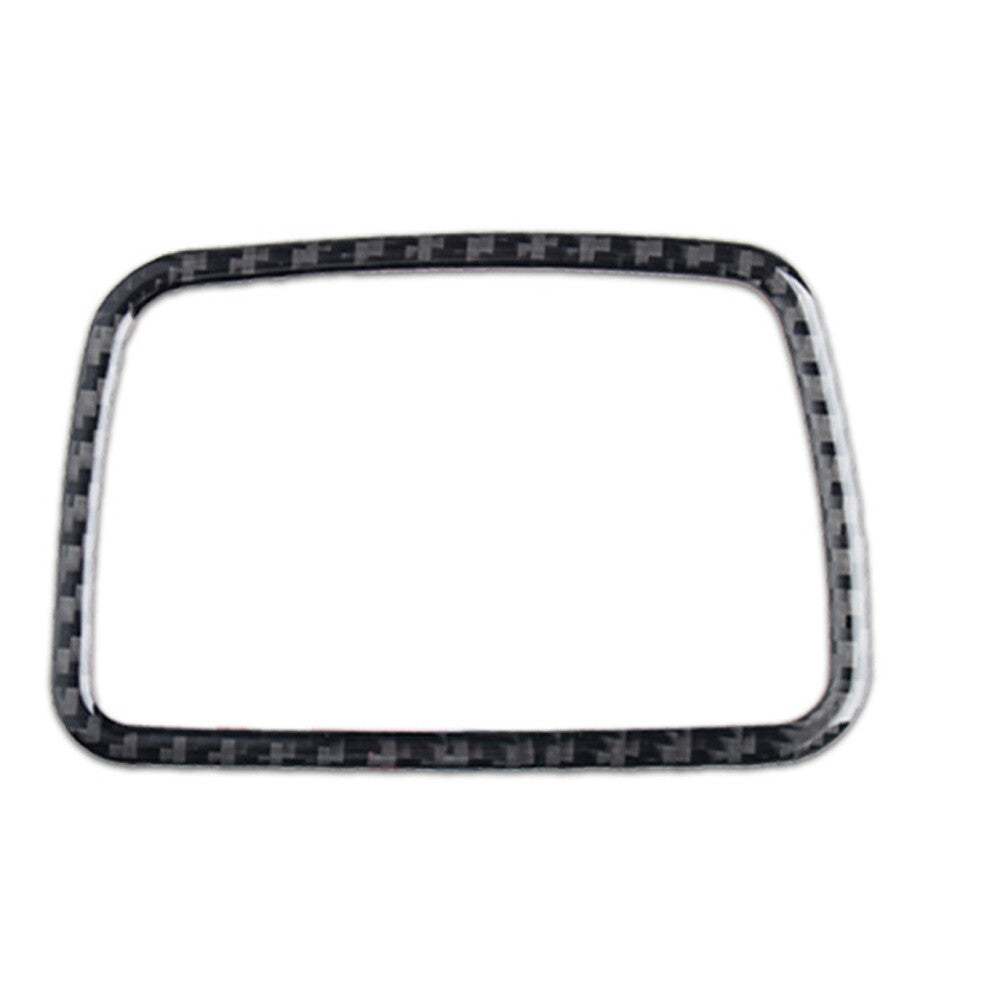 Carbon fiber ashtray decorative trim for BMW 5 Series F10 2011-2017