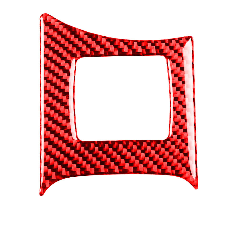 Red carbon fiber interior panel cover trim is suitable for Mazda MX-5 Miata 2009-15