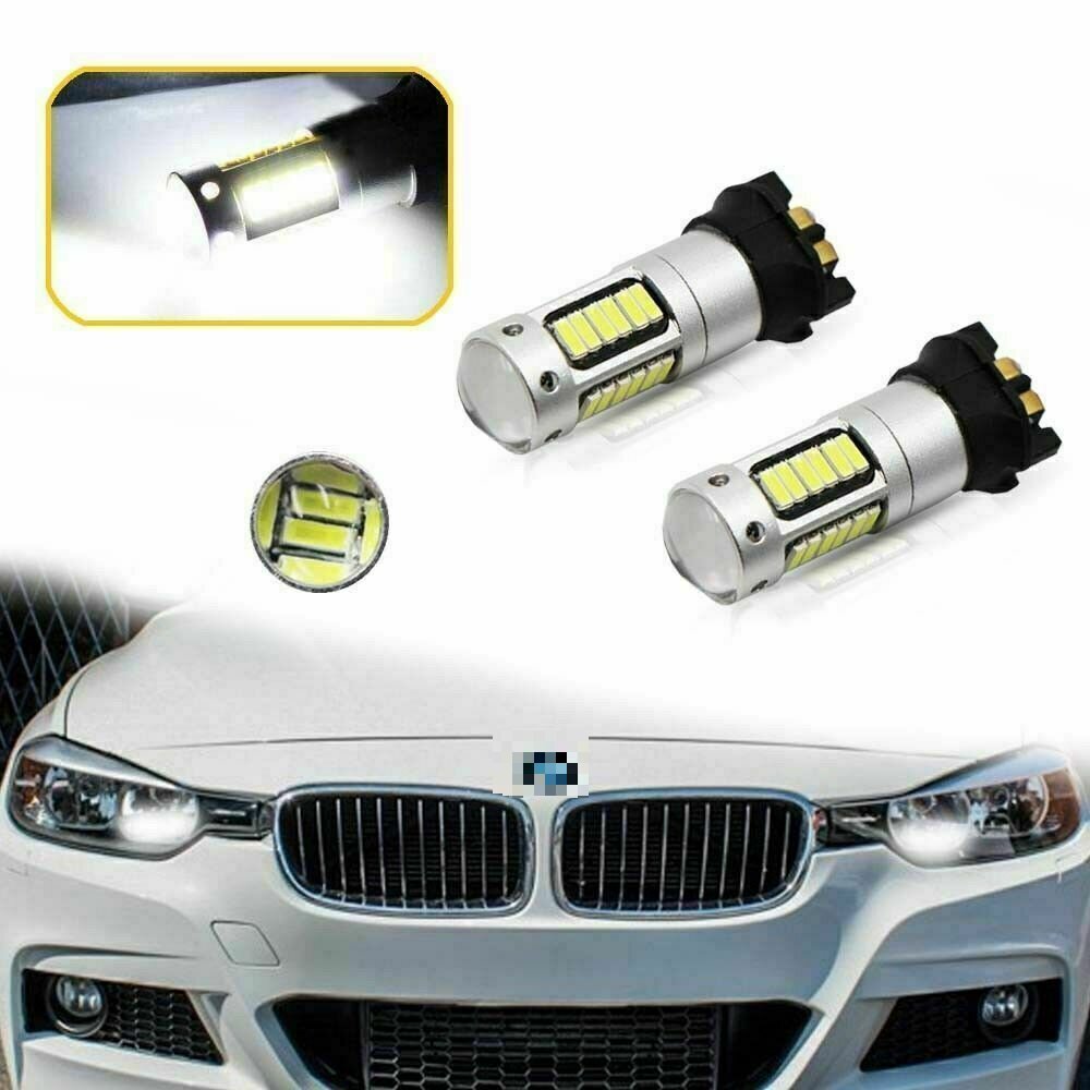 2x CANBUS for BMW 3 series DRL daytime running light xenon LED bulb PW24W F30 F31