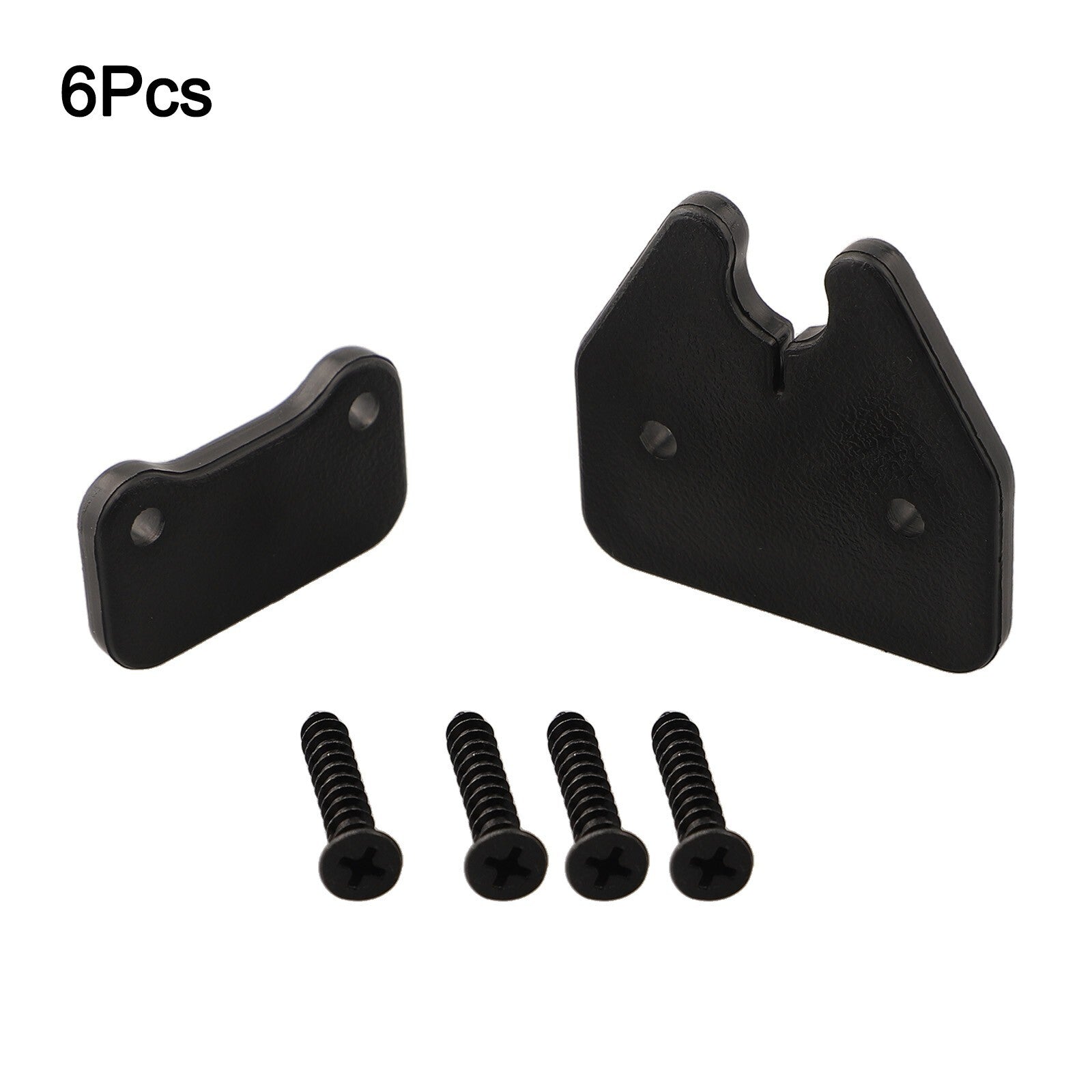 Sleek Design Sun Visor Clips for for DODGE for RAM Trucks 2019 Set Of 6 Black