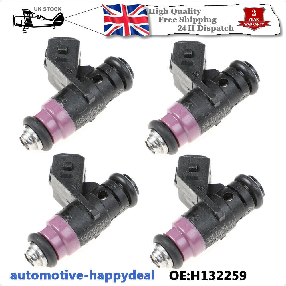 4X for RENAULT CLIO mk3 1.4 MEGANE mk2 1.6 16v SINGLE PETROL FUEL INJECTOR