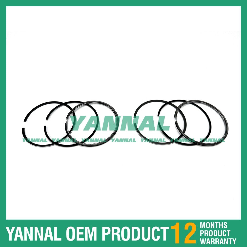 new 2x 1J092-21050 piston rings (STD) for Kubota Z482 engines.