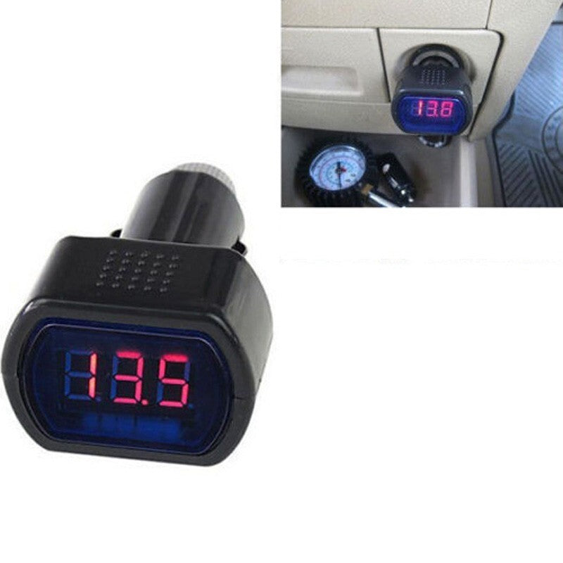 ./ Meter Digital Volt Led Gauge Auto for Mini Monitor Car Battery 12v~24v Display