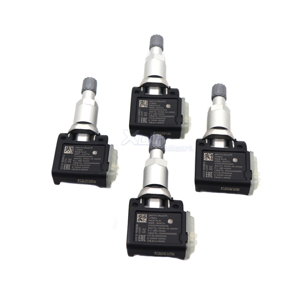 Suitable for Cadillac LYRIQ 2023-2024, new, 13545364, 13549917, 4x TPMS tire pressure sensors.