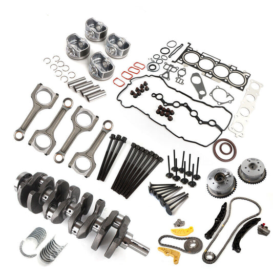 Engine Rebuild Kit Crankshaft Rods Timing Chain Kit for Hyundai for KIA G4KH 2.0T