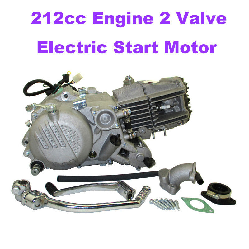 Zongshen 190cc Upgrade to 212cc Engine 2 Valve Electric Start Moto For Dirt Bike