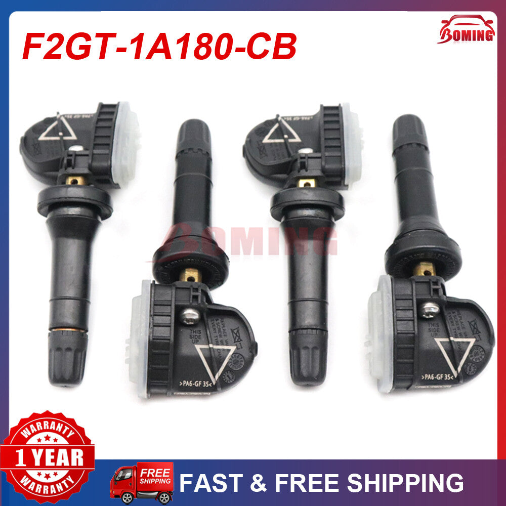 4pcs New TPMS F2GT-1A180-CB for Ford F-150 Mondeo 433MHz Tire Pressure Sensor
