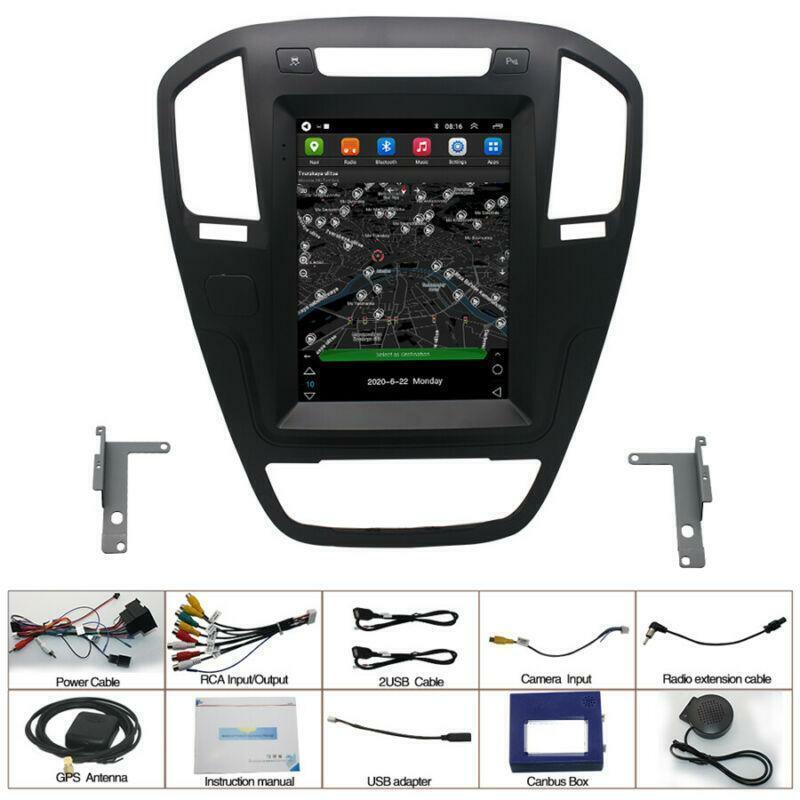 Vertical Radio for Buick Regal 09-13 Android 10.1 Car MP5 Player 9.7 GPS Wifi