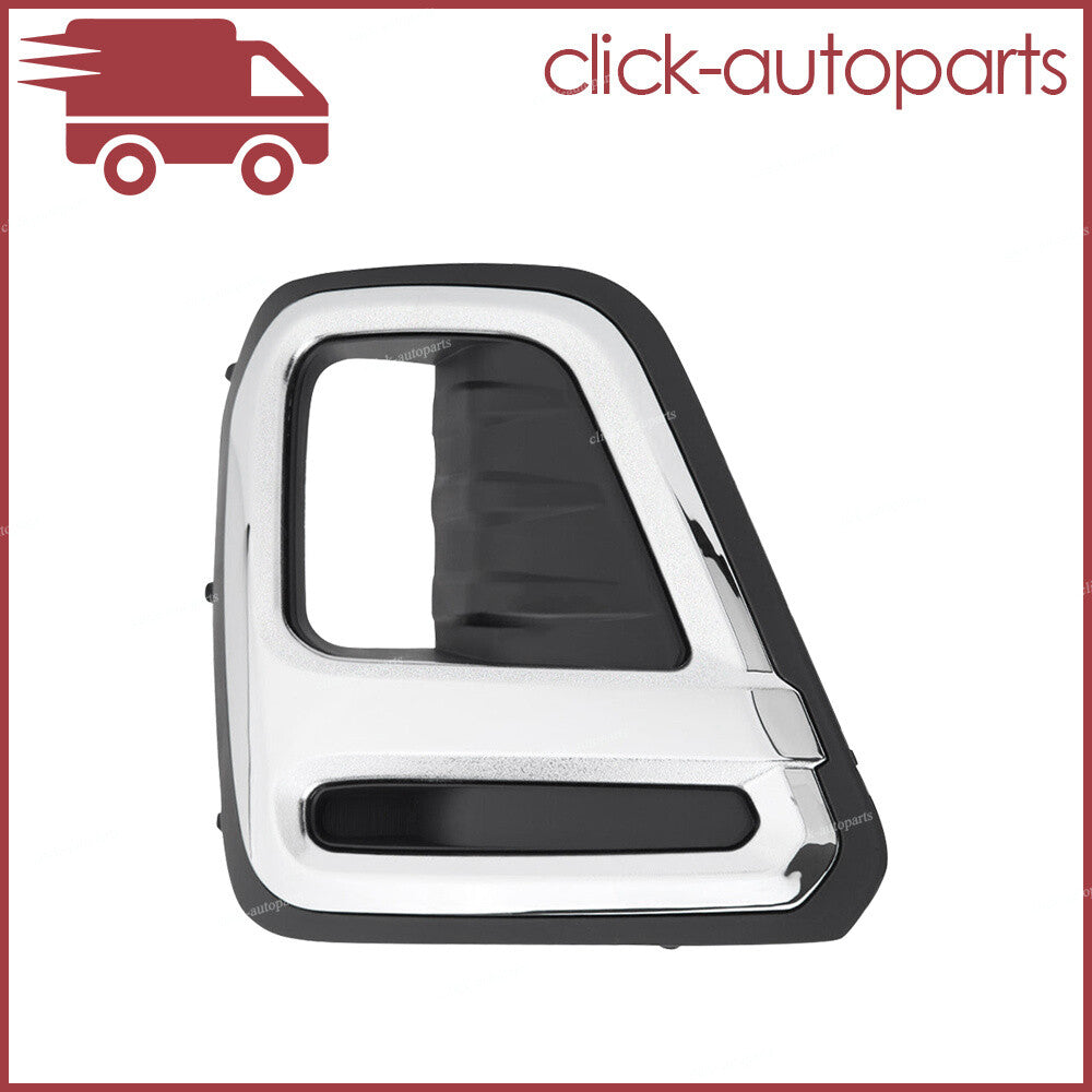 Left Fog Light Cover Cap Front Bumper Bezel Trim for Subaru for Forester 2019-2021