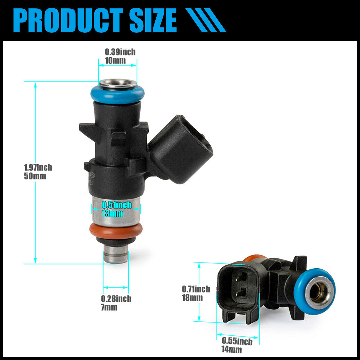 6 x For 2011-2019 for Jeep Grand Cherokee for Wrangler for RAM 1500 3.6L V6 Fuel Injectors