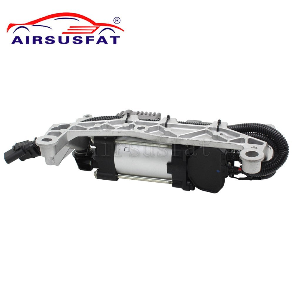 Air suspension compressor pump with bracket suitable for Volkswagen Touareg II for Cayenne 958 2011-17