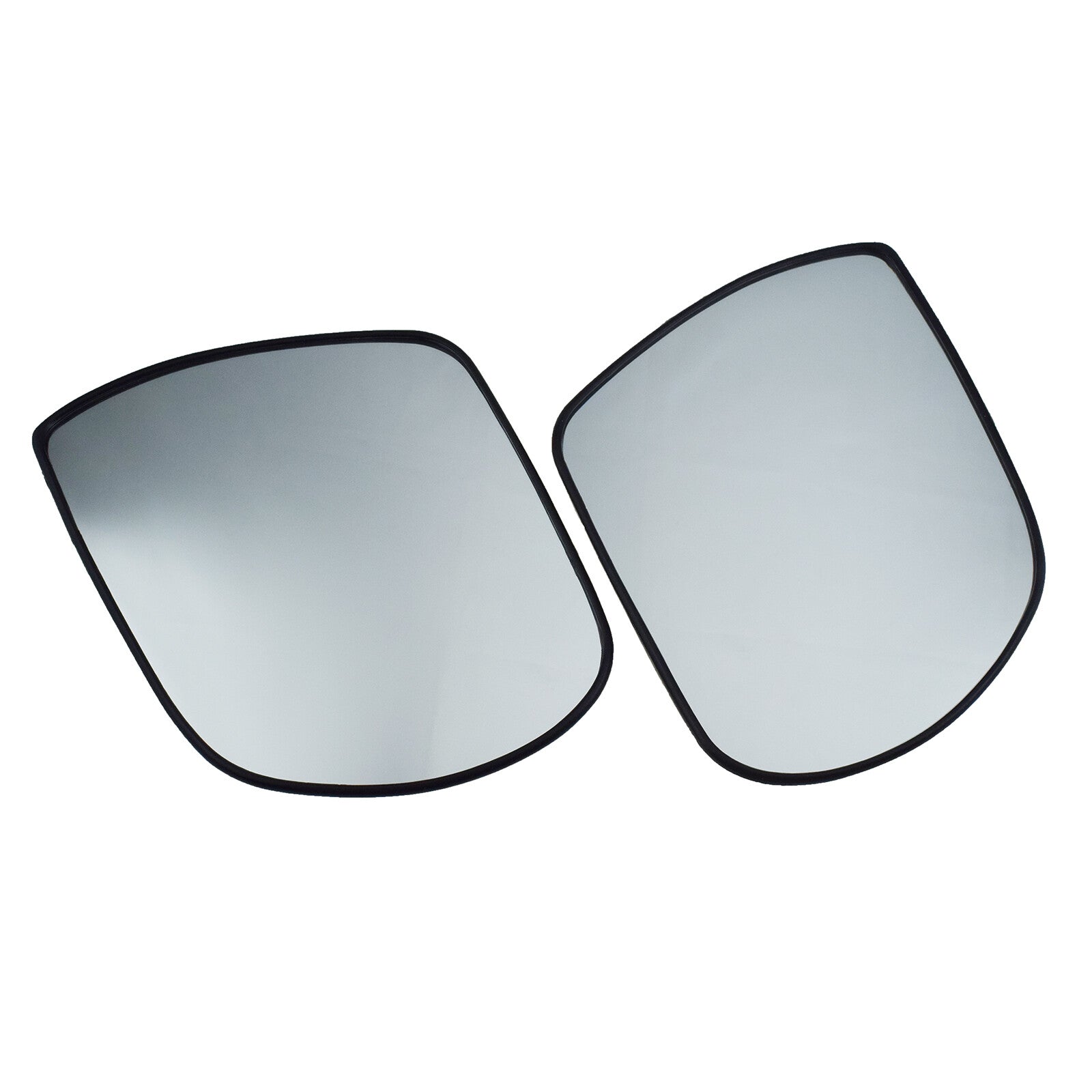 Left Right Side Glass Heated Mirror Glass W/Back for Hyundai Santa Fe 2007-12