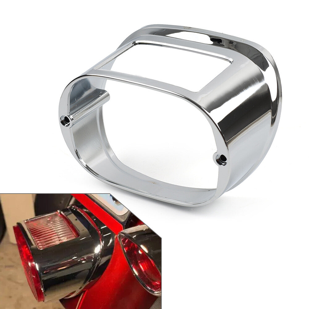 1x Brake Tail Light Tail Lamp Cover for Harley Touring XL Dyna FLSTF FLHRC FLHTC