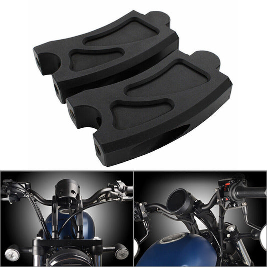 Handlebar Risers Lift Clamp Adapters for Honda Rebel CMX 500 300 CMX500 CMX300