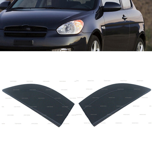 Pair Exterior Rear Door Trim for Hyundai Accent 2006 2007 2008 2009