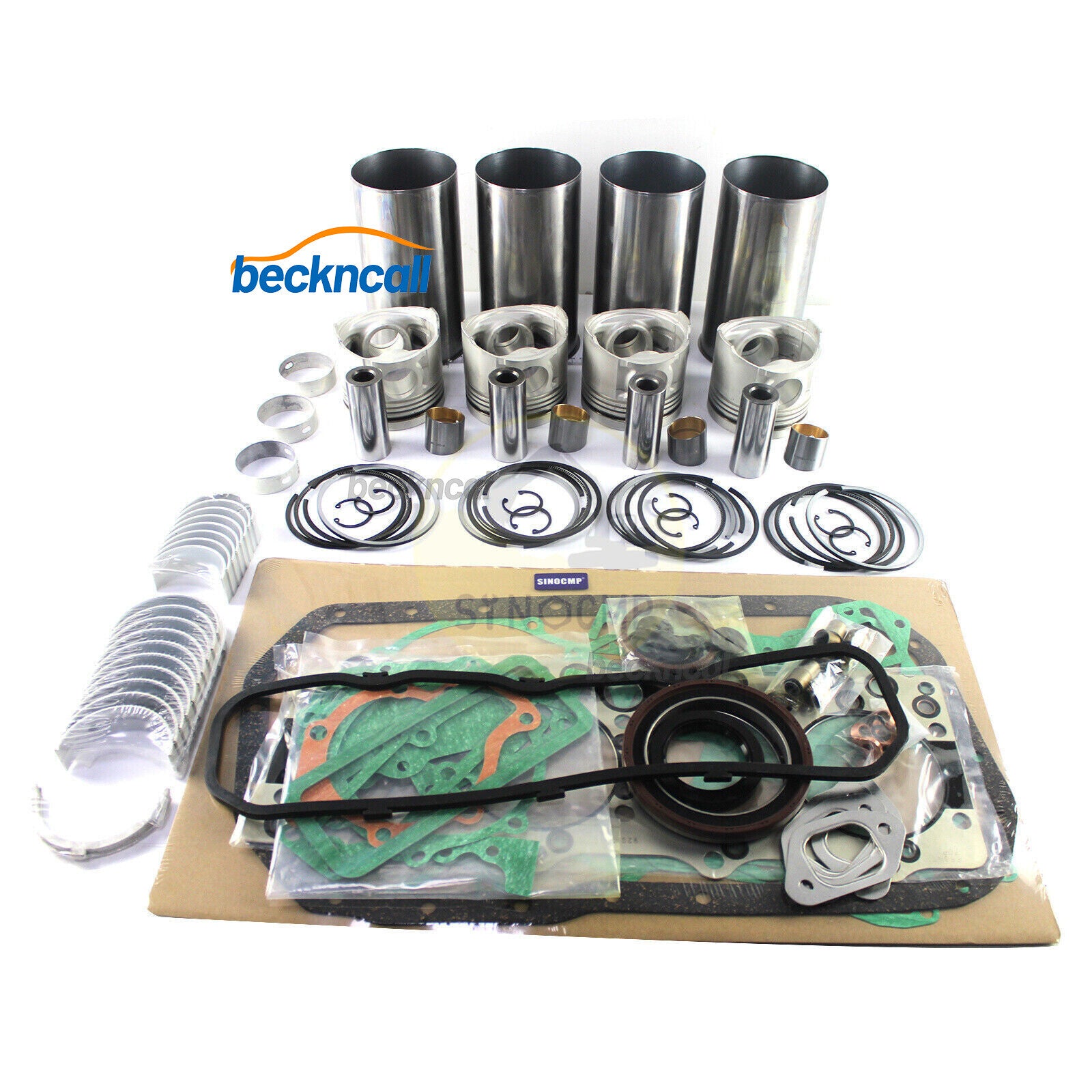 Engine Rebuild Kit for Isuzu Hitachi JCB Link-Belt 4BG1 4BG1T 4BG1TAB 4BG1TPG