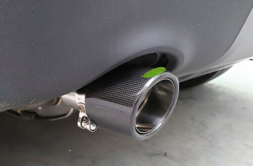 for Range Rover Evoque 2012-2019 Carbon Exhaust Muffler Tail Pipe Tip Tailpipe