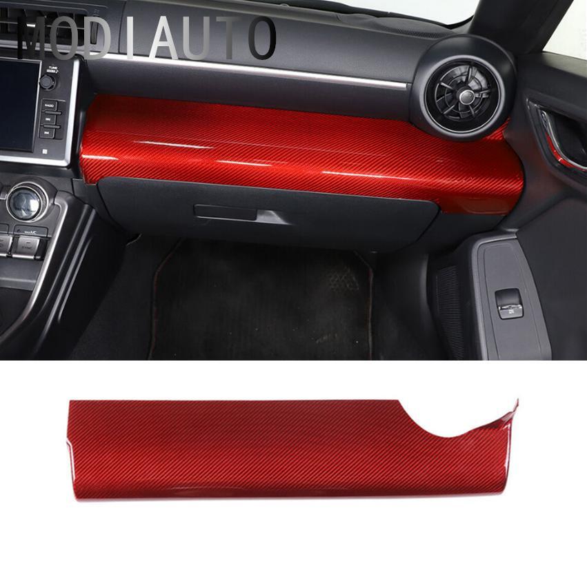Red Carbon for Co -pilot Control Panel Cover Trim for Toyota 86/ for Subaru BRZ 2022-2023